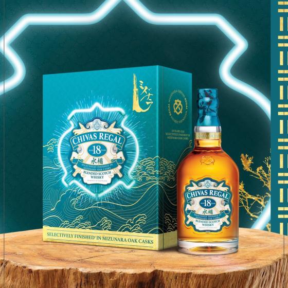 CHIVAS 18 MIZUNARA - HỘP QUÀ TẾT F24