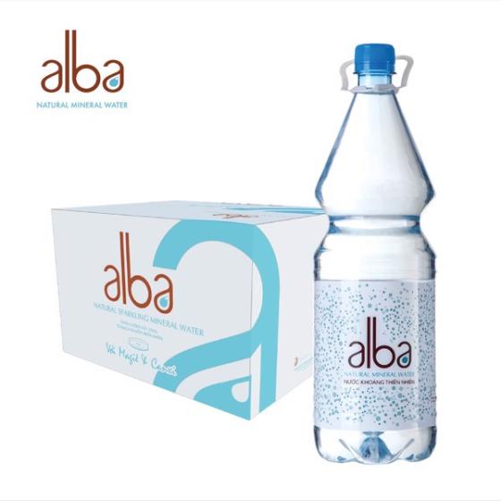 NƯỚC KHOÁNG THIÊN NHIÊN ALBA KHÔNG GAS 1.5L CHAI PET (THÙNG 12 CHAI )