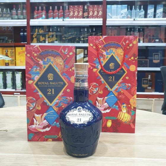 ROYAL SALUTE 21 NĂM - HỘP ĐỎ F23