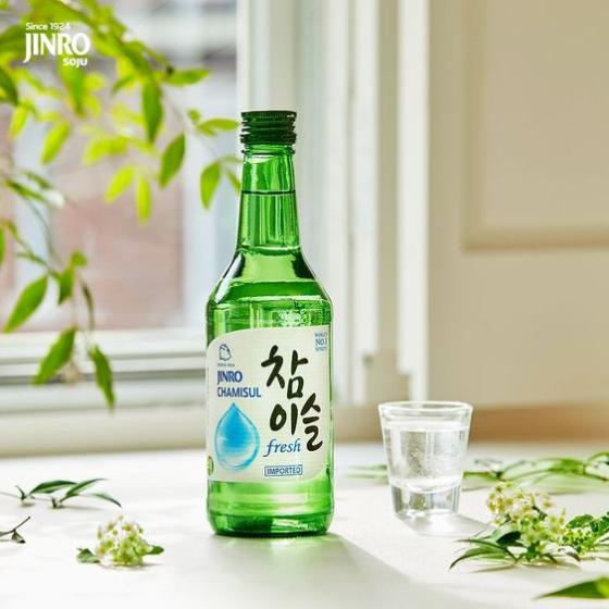 RƯỢU SOJU JINRO CHAMISUL THÙNG 20 CHAI